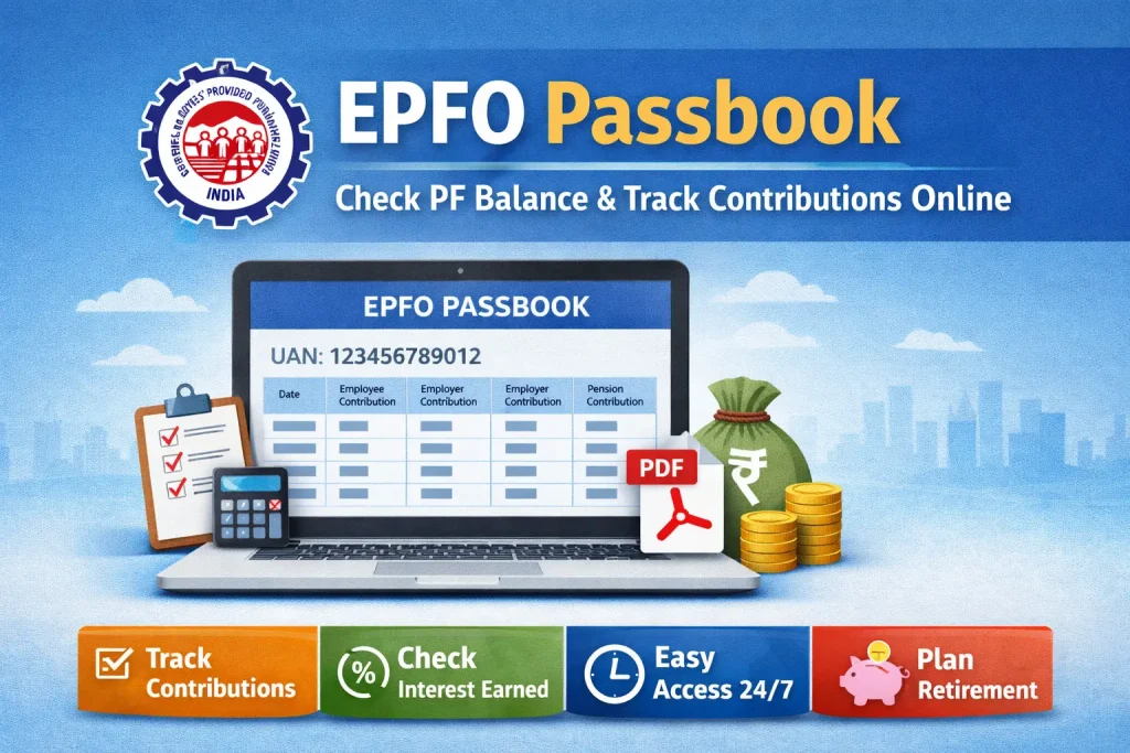 EPFO Passbook_ Track Contributions Online