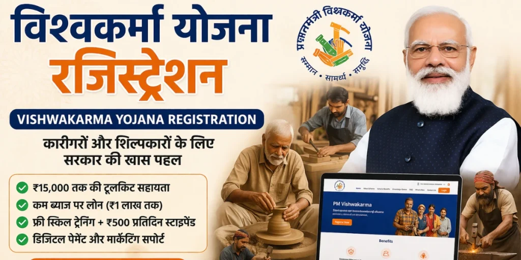 Vishwakarma Yojana Registration