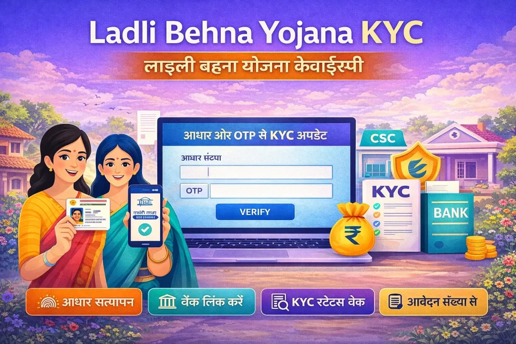 लाड़ली बहना योजना KYC प्रक्रिया
